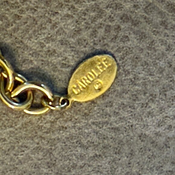 Vintage Carolee Multi-Strand Pearl Necklace -- Torsade/Twist -- Like New 16-19" - Picture 2 of 4